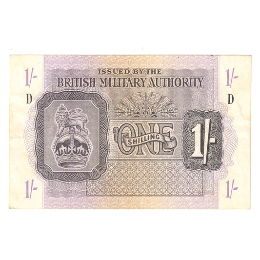 British Armed Forces 1 Shilling Note, Pick #M2