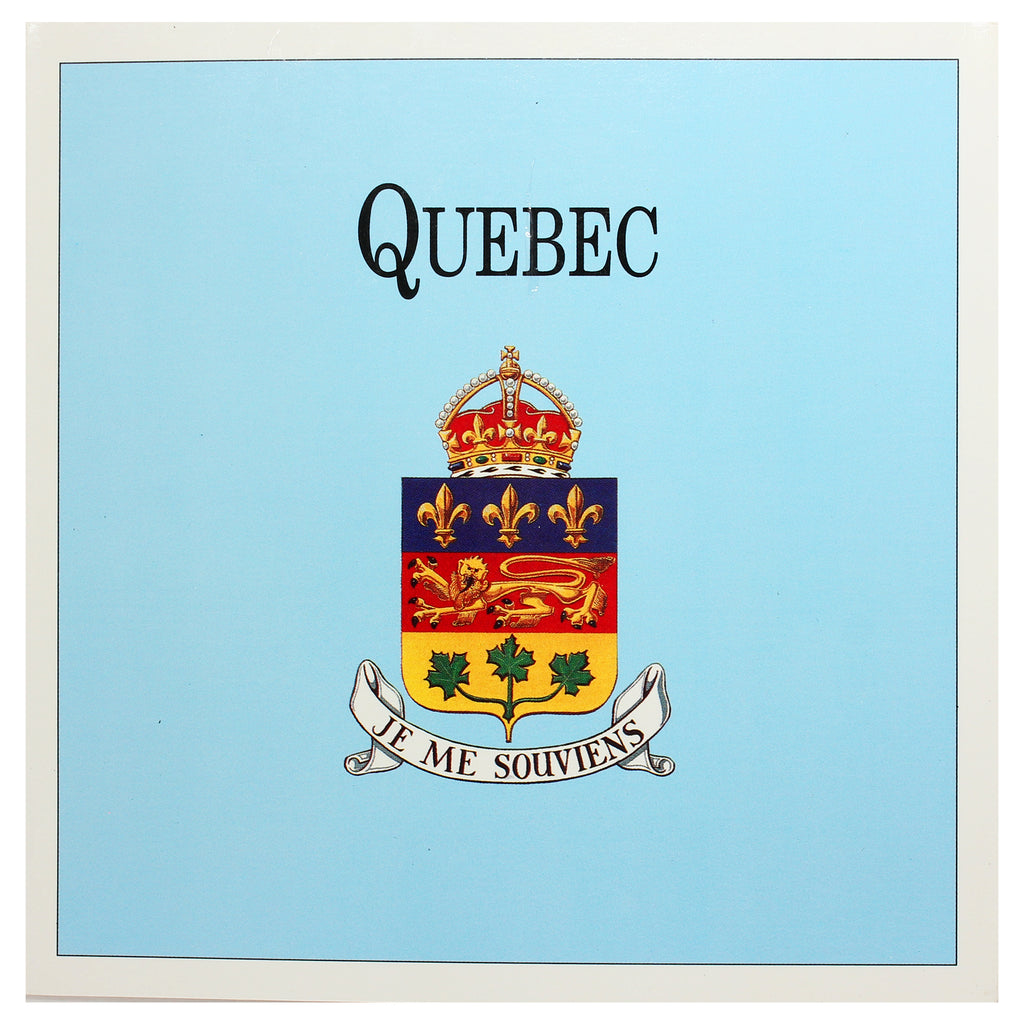 1992 Canada 125 Quebec 25-cents in Information Folder