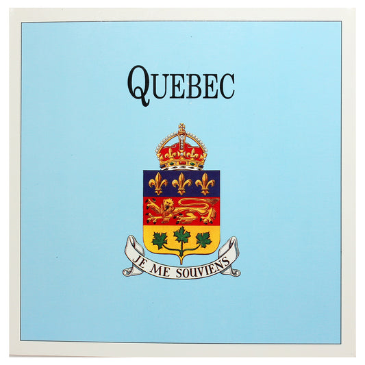 1992 Canada 125 Quebec 25-cents in Information Folder