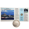 1992 Canada 125 Quebec 25-cents in Information Folder