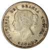 1893 Canada 5-cents F-VF (F12) Cleaned, scratched or impaired