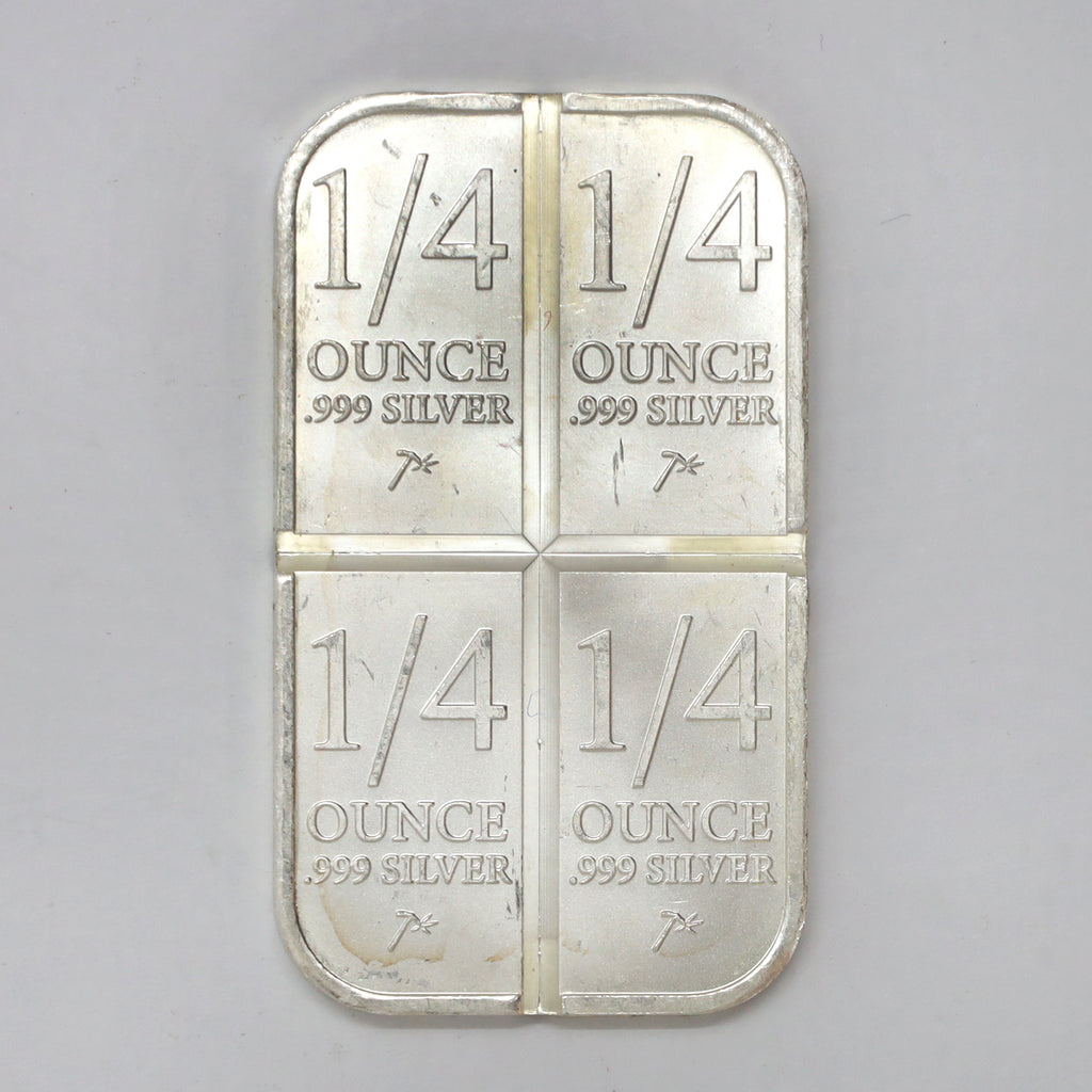 SilverTowne Divisible American Flag 1oz .999 Silver Bar (No Tax) Scr/Mild Toning