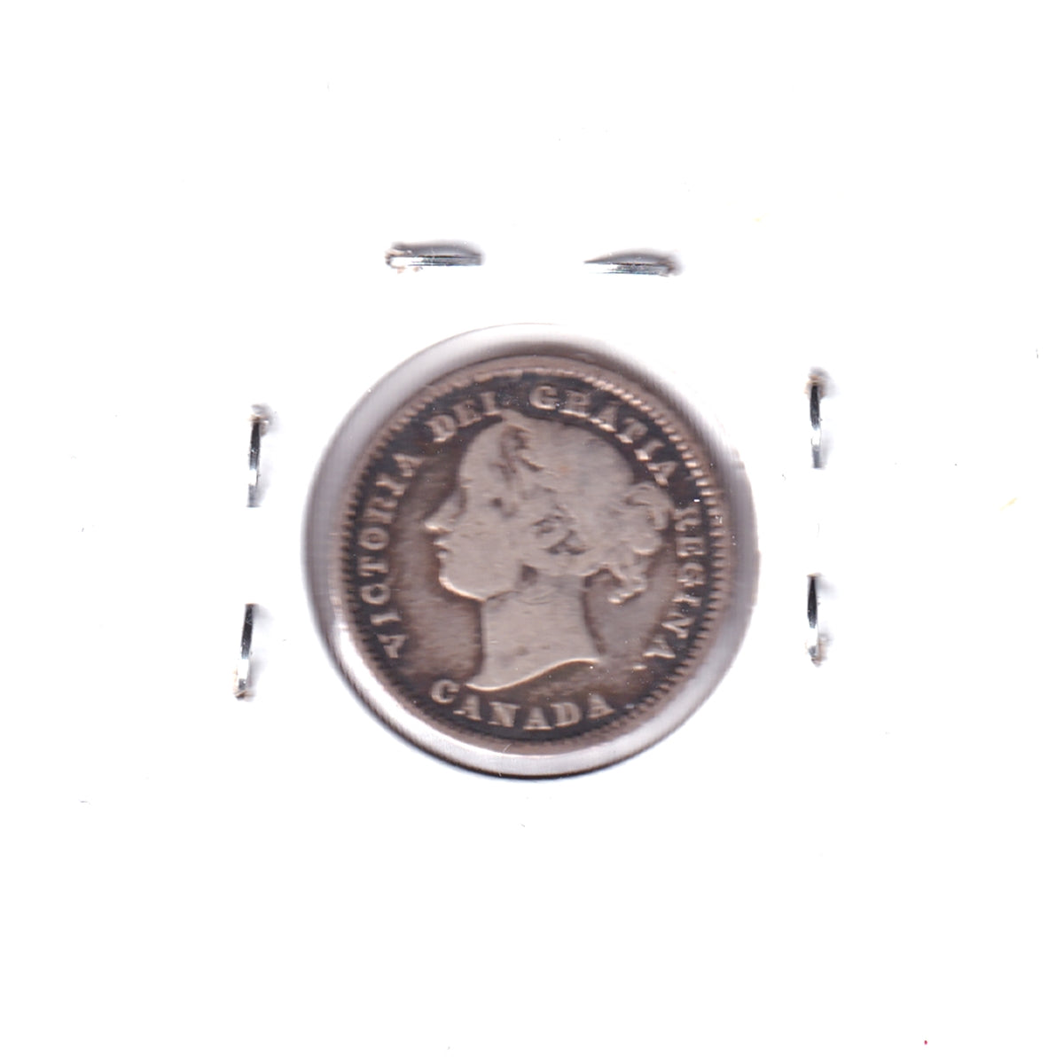 1858 Canada 10-cents VG-F (VG10) $