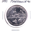 1991 Manitoulin Island, ON, Haweater $2 Trade Token: Manitoulin District Cenotaph