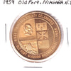 1959 Old Fort Niagara Bicentennial 50-cent Souvenir Coin (Spots)