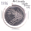 1976 Air Canada Cuba Inaugural Flight Trilingual Medallion
