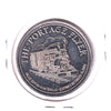 1984 Huntsville, Ontario, Trade Dollar Token: The Portage Flyer Locomotive