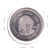 1982 Fort MacLeod, AB, Souvenir Medallion: Red Crow, Chief of the Blood Tribe