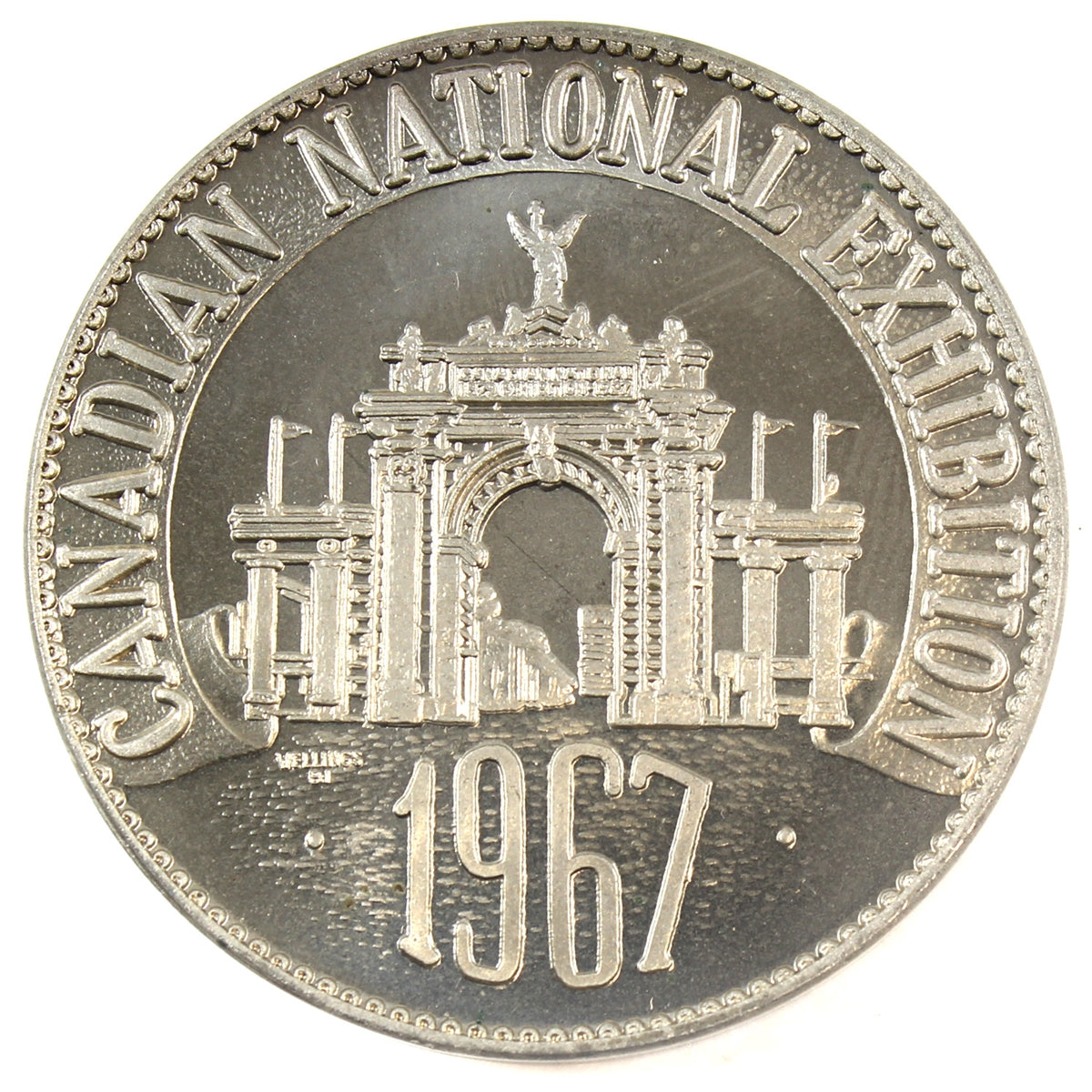 1967 Canadian National Exhibition (CNE) Canadian Centennial Medallion
