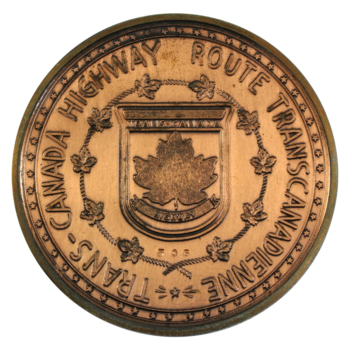 1962 Trans-Canada Highway Opening Medal