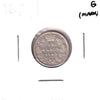 1887 Canada 10-cents Good (G6) Scratched, Cleaned or Impaired