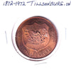 1972 Tillsonburg, ON, Centennial Medallion (Toned)