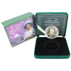 Great Britain 2000 5 Pounds The Queen Mother Centenary Silver Piedfort (Impaired)