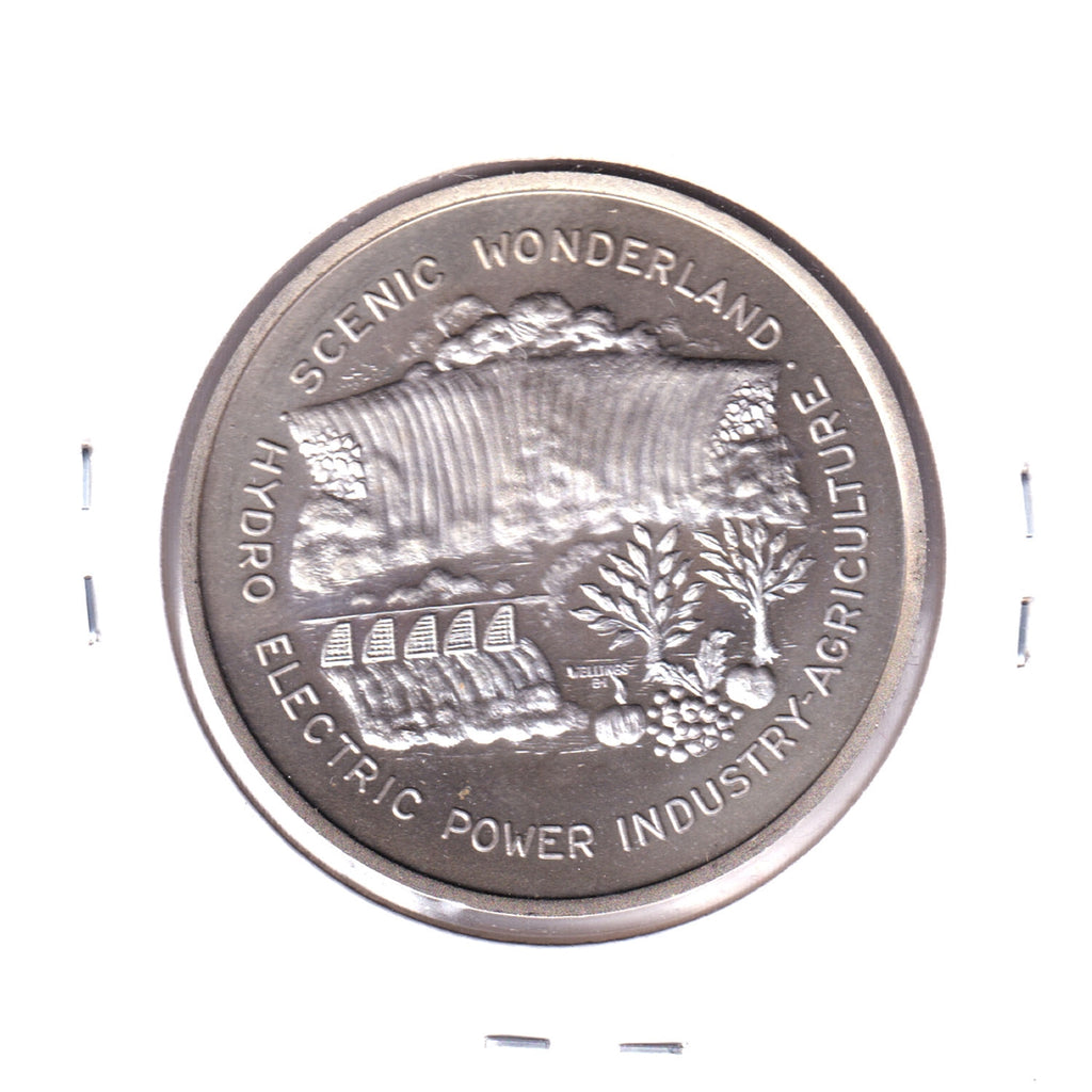 1967 Niagara Falls, Ontario, Canada's Centennial Medallion