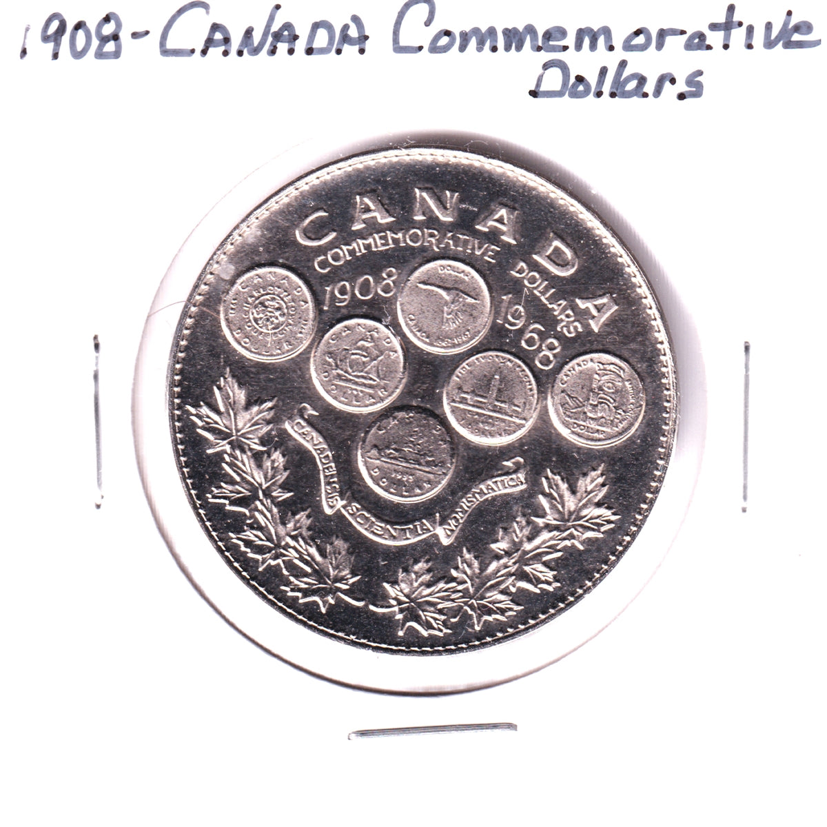 1908-1968 Honoring 60 Years of Numismatic Excellence Medallion (toned)