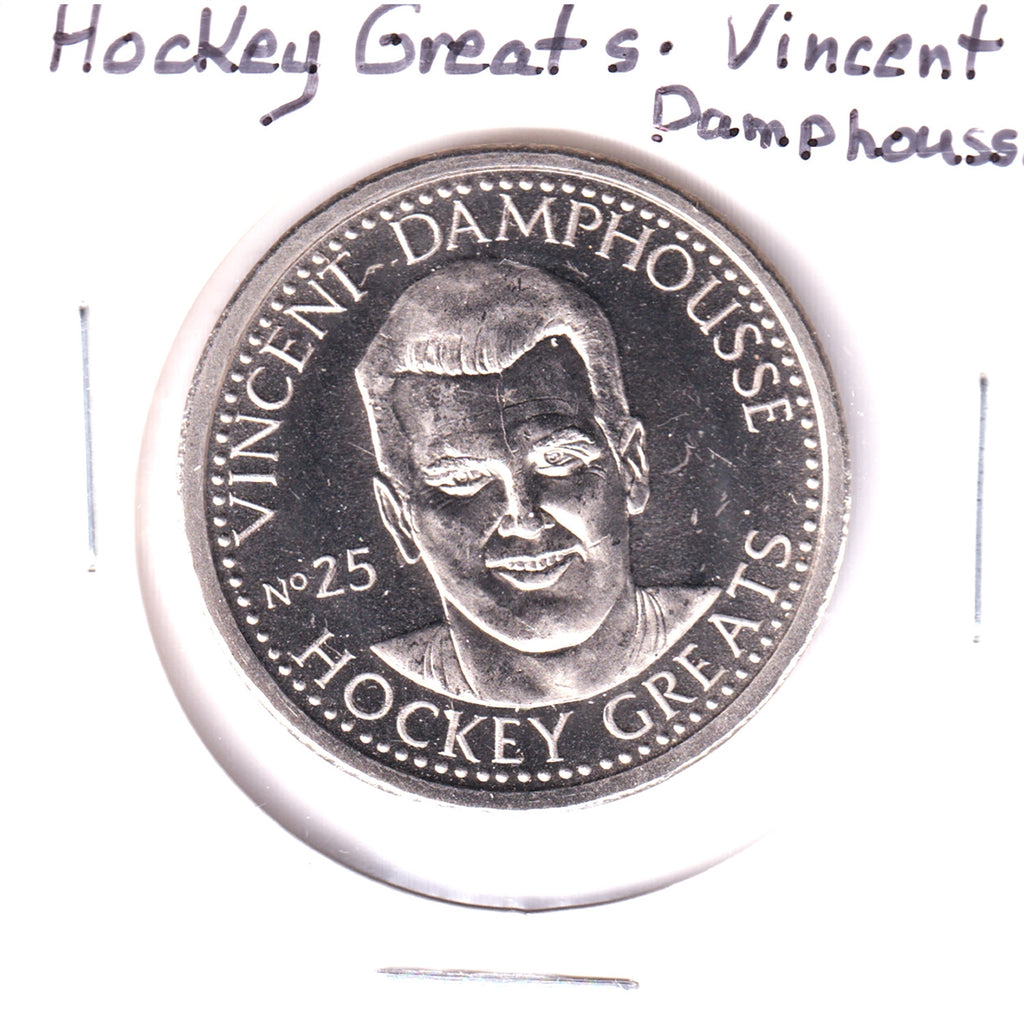 NHLPA Hockey Greats Coin Collection: Vincent Damphousse Medallion
