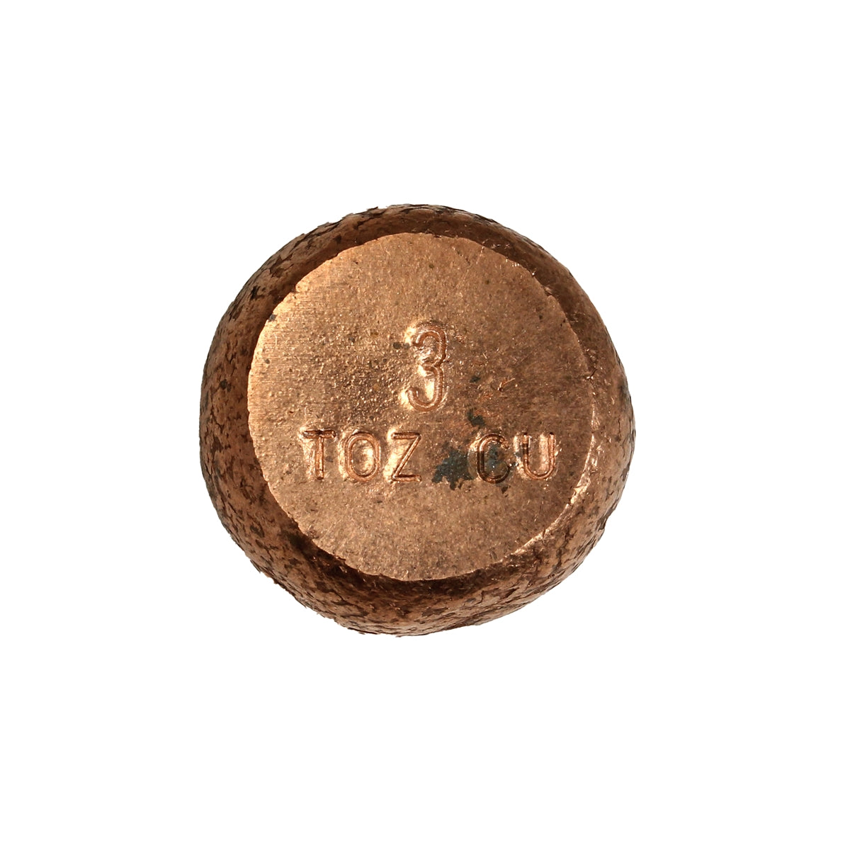 Beaver Bullion Masterson 3oz Copper (Some toning)