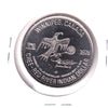 1978 Winnipeg Cree-Red River Indian Dollar Trade Token: Chief Gordon Lathlin