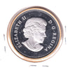 2010 Canadian Navy Centennial Gold-plated Proof Silver Dollar (Impaired)