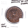 LC-1D3 1832 Nova Scotia Thistle Halfpenny Token, AU-UNC (AU55) Rubbed