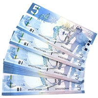 Lot of 17x Sequential 2010 Canada $5 Notes, Jenkins-Carney, HPK, ~AU to UNC, 17Pcs