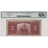 BC-22a 1937 Canada $2 Osborne-Towers, B/B, Legacy Certified F-15 (Small tear, minor soiling)