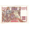 France 1954 100 Francs Note, Pick #128e, EF (Holes)