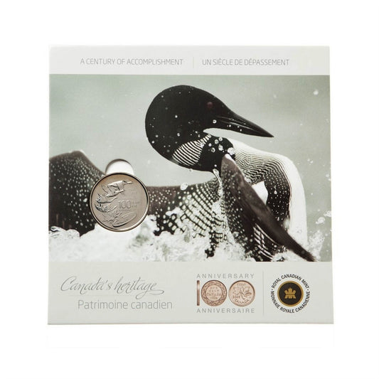 1908-2008 Canada's Heritage RCM 100th Anniversary Medallion in Card