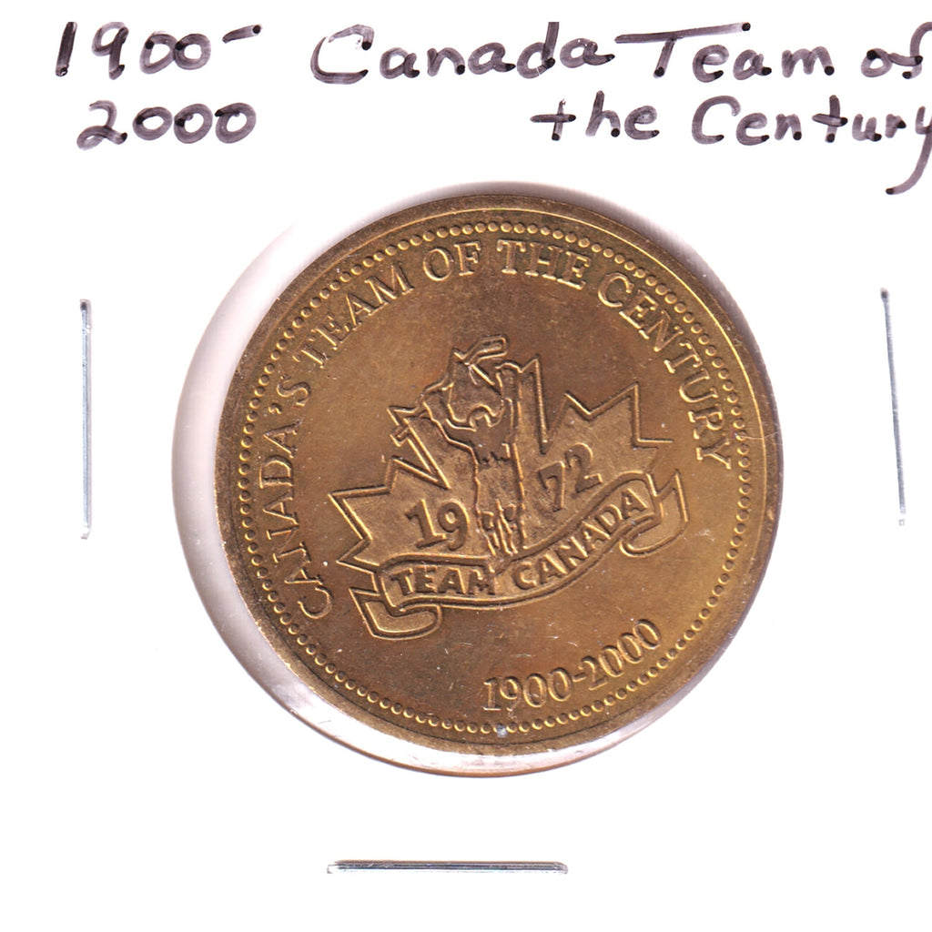 1972 Canada's Team of the Century (Summit Hockey Series) Medallion (Spots)
