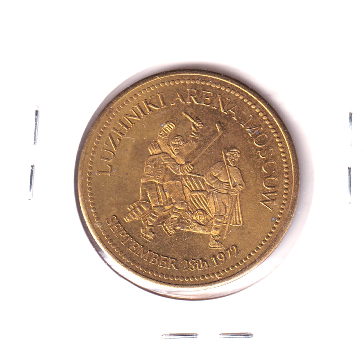 1972 Canada's Team of the Century (Summit Hockey Series) Medallion (Spots)