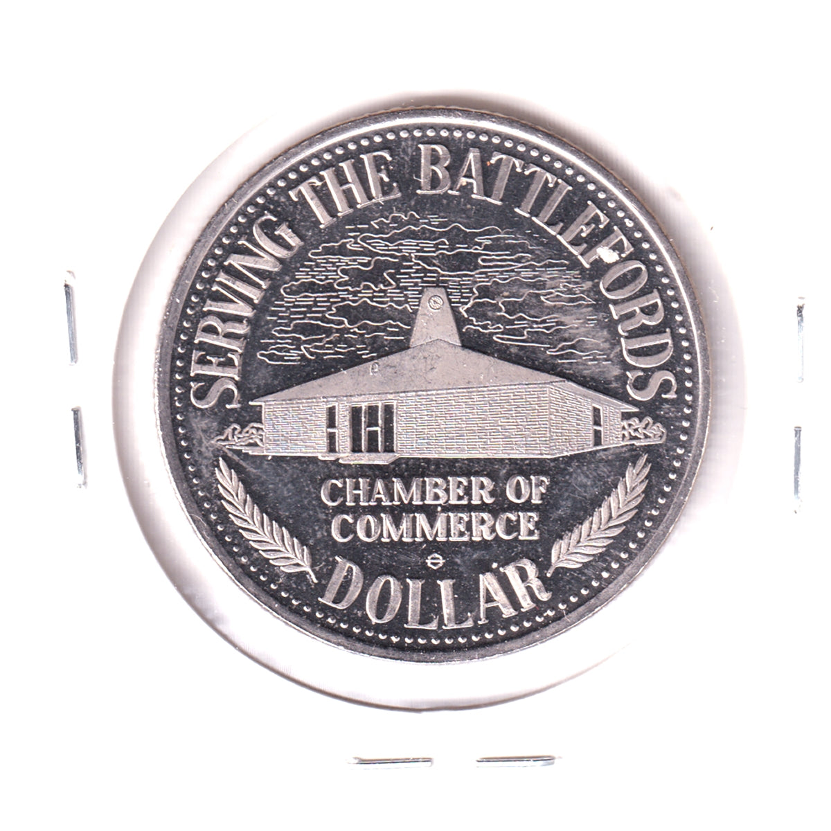 1981 Battlefords, SK, Trade Dollar Token: Capital of the Northwest Territories