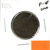 1896 Canada 1-cent F-VF (F15) Scratched, Cleaned or Impaired
