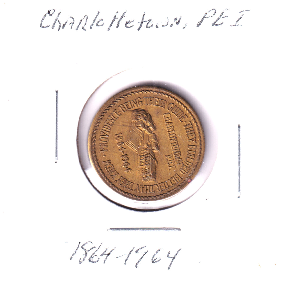 1964 Charlottetown, PEI, Centennial of First Confederation Conference Medallion