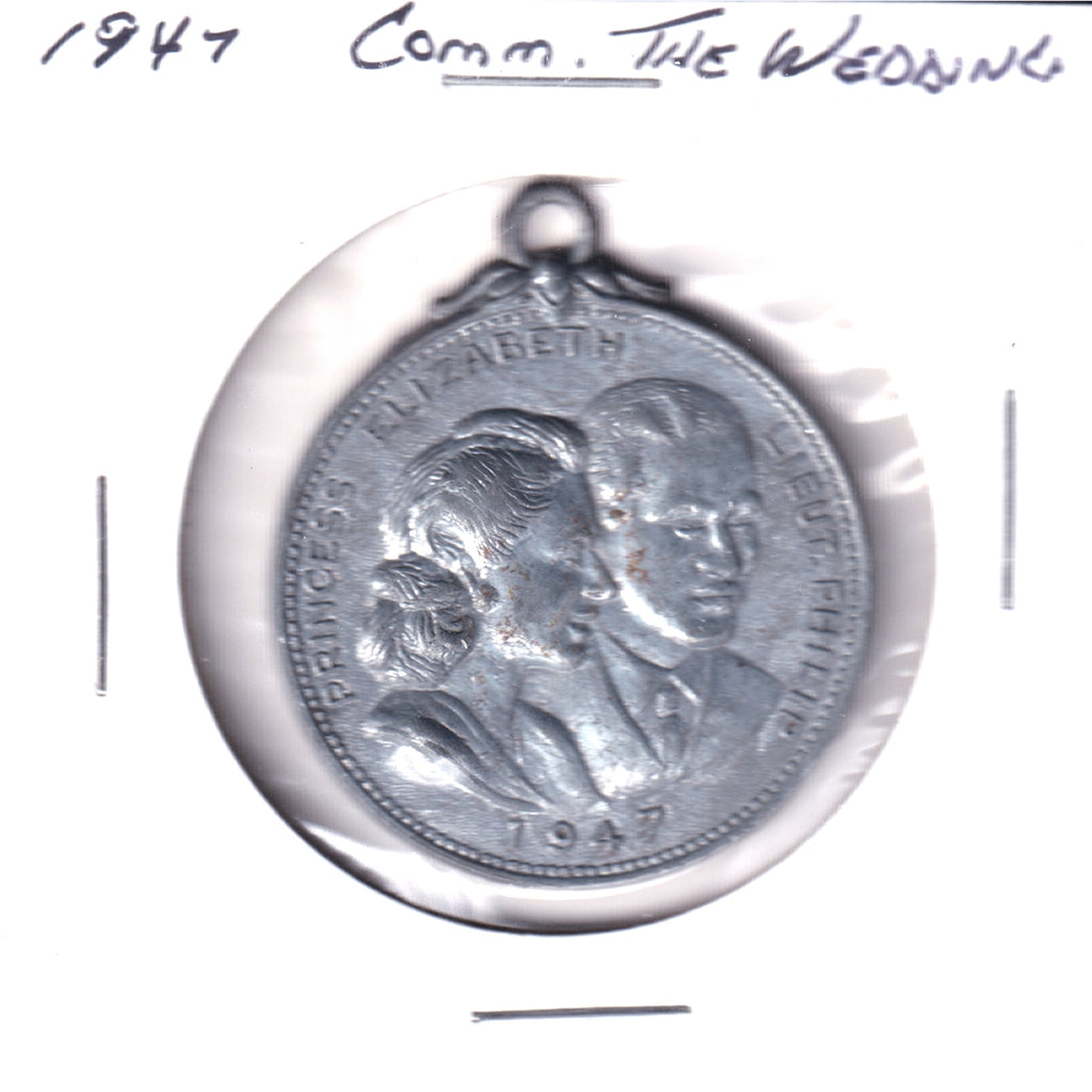 1947 Princess Elizabeth & Lieut. Philip Wedding Medal