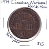 1974 Canadian National Exhibition Year 96 Medallion