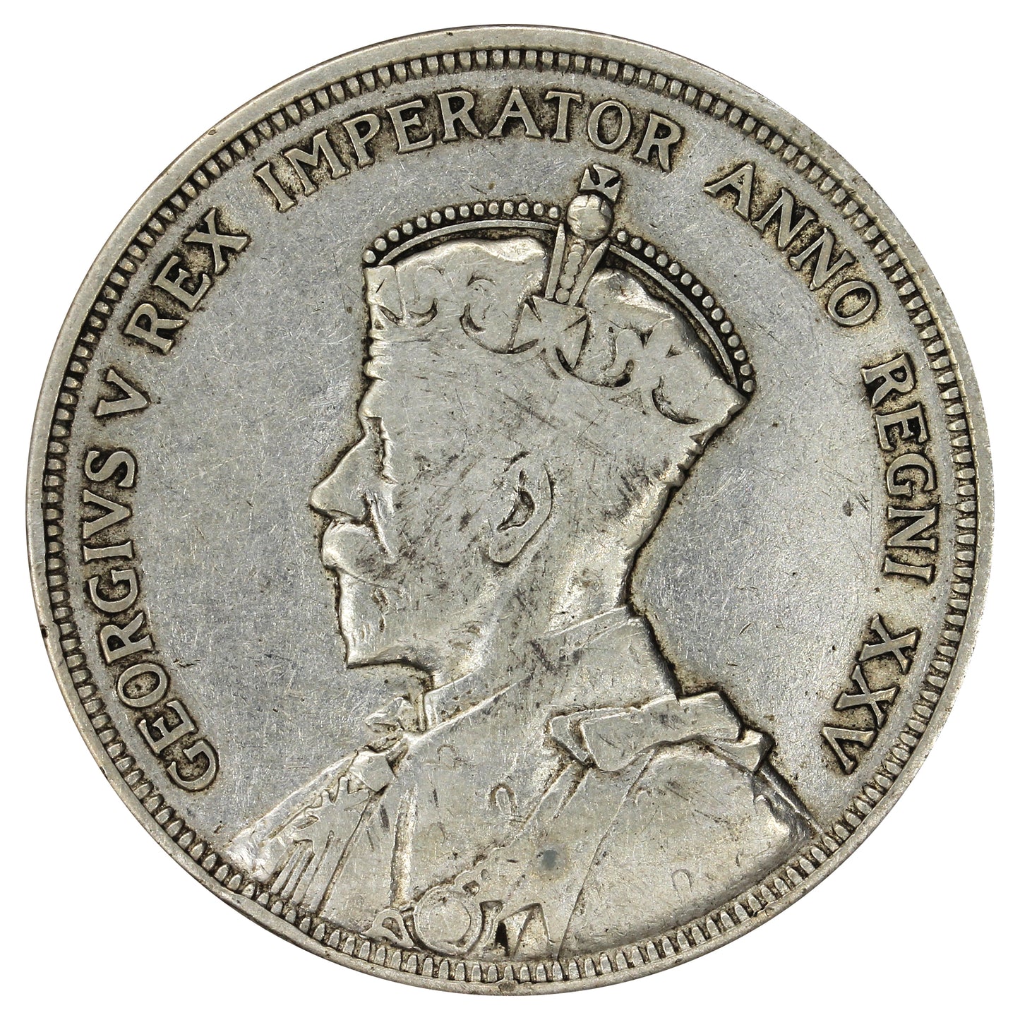 1935 Pocket Piece Canada Dollar Very Good (VG8) (Scratched)