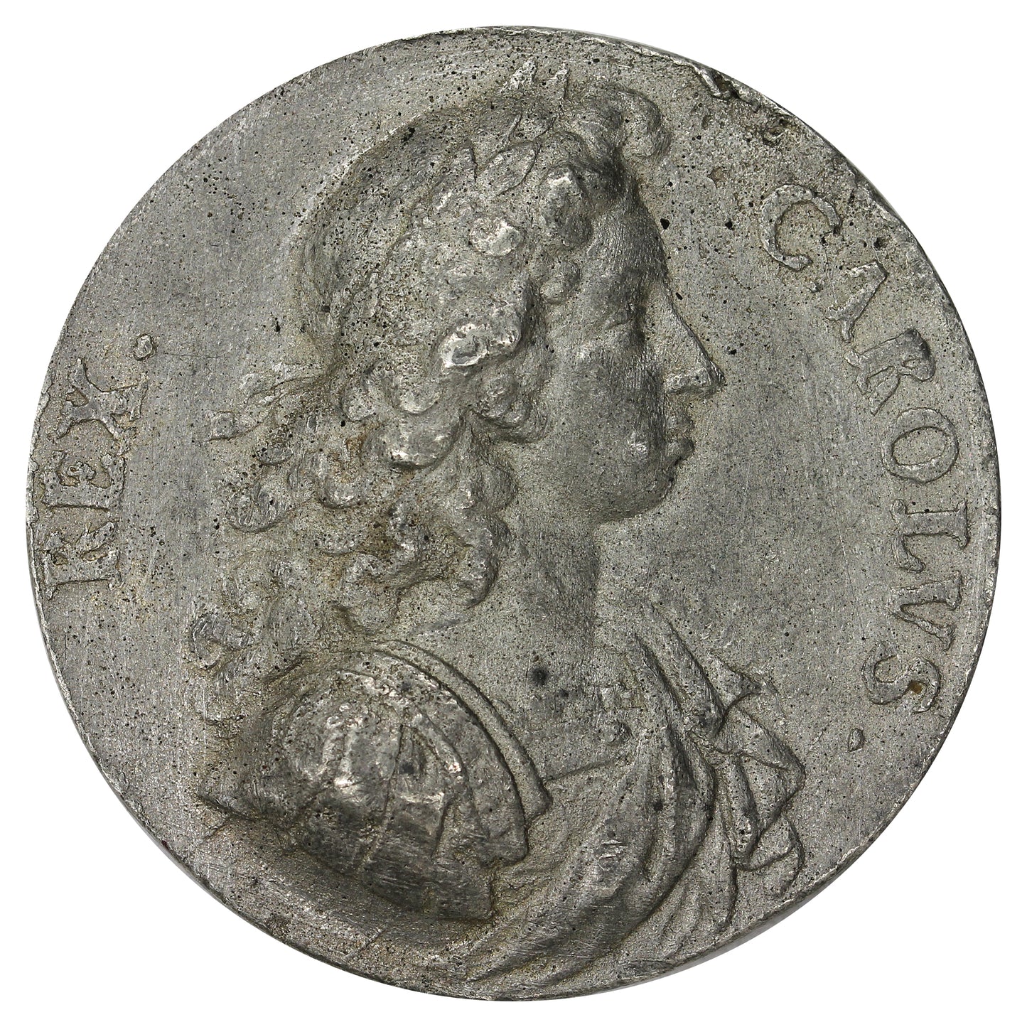 Sweden 1675 Karl XI Coronation at Uppsala Commemorative Medal VF-EF (VF30)