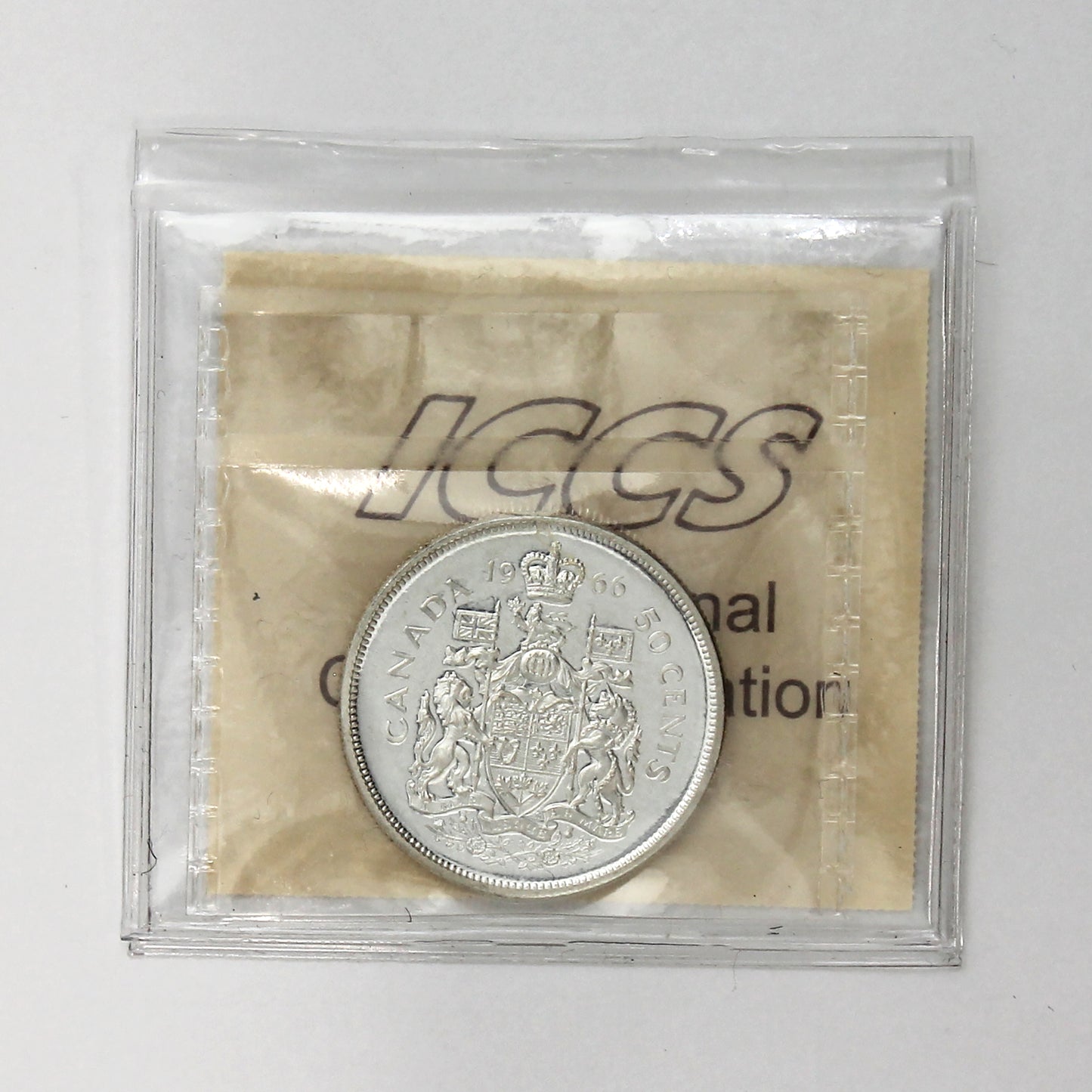 1966 Canada 50-cents ICCS Certified PL67 Heavy Cameo (Toned)