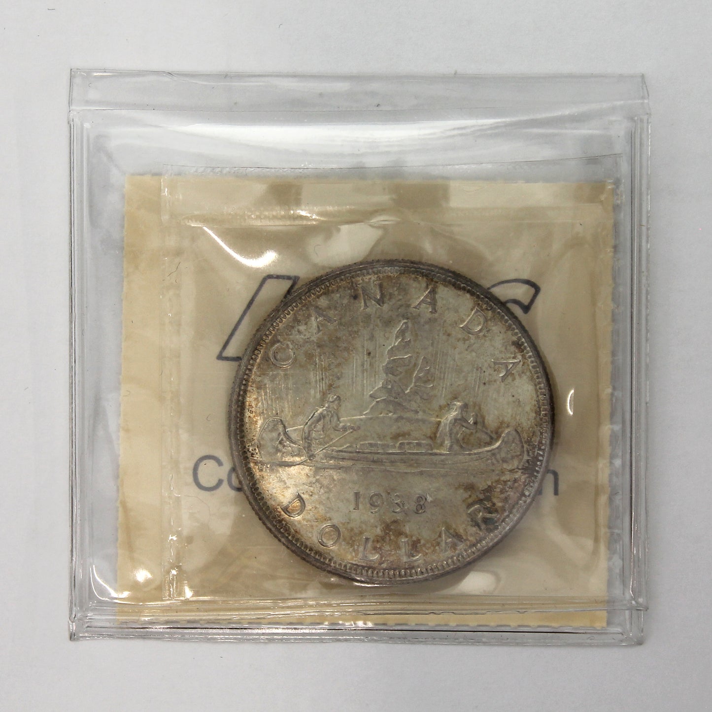 1938 Canada Dollar ICCS Certified MS64 (Toned)