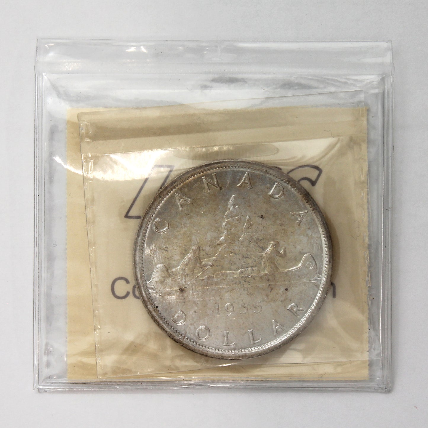 1955 Canada Dollar ICCS Certified MS63 (Toned)