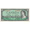 BC-37a 1954 Canada $1 Beattie-Coyne, Neat Number CN9999595, VF-EF