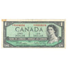 BC-37bA 1954 Canada $1 Beattie-Rasminsky, *H/Y, VF-EF (stain)