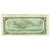 ERROR BC-37b-E25-i 1954 Canada $1 Beattie-Rasminsky, Cut out of Register, R/Y, Circulated