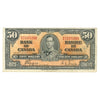 BC-26c 1937 Canada $50 Coyne-Towers, B/H, VF (stain)