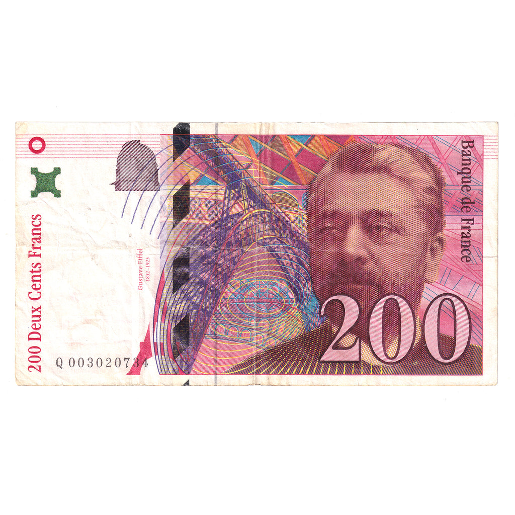 France 1995 200 Franc Note, Pick #159