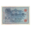 German Empire 1908 100 Mark Note, Pick #33