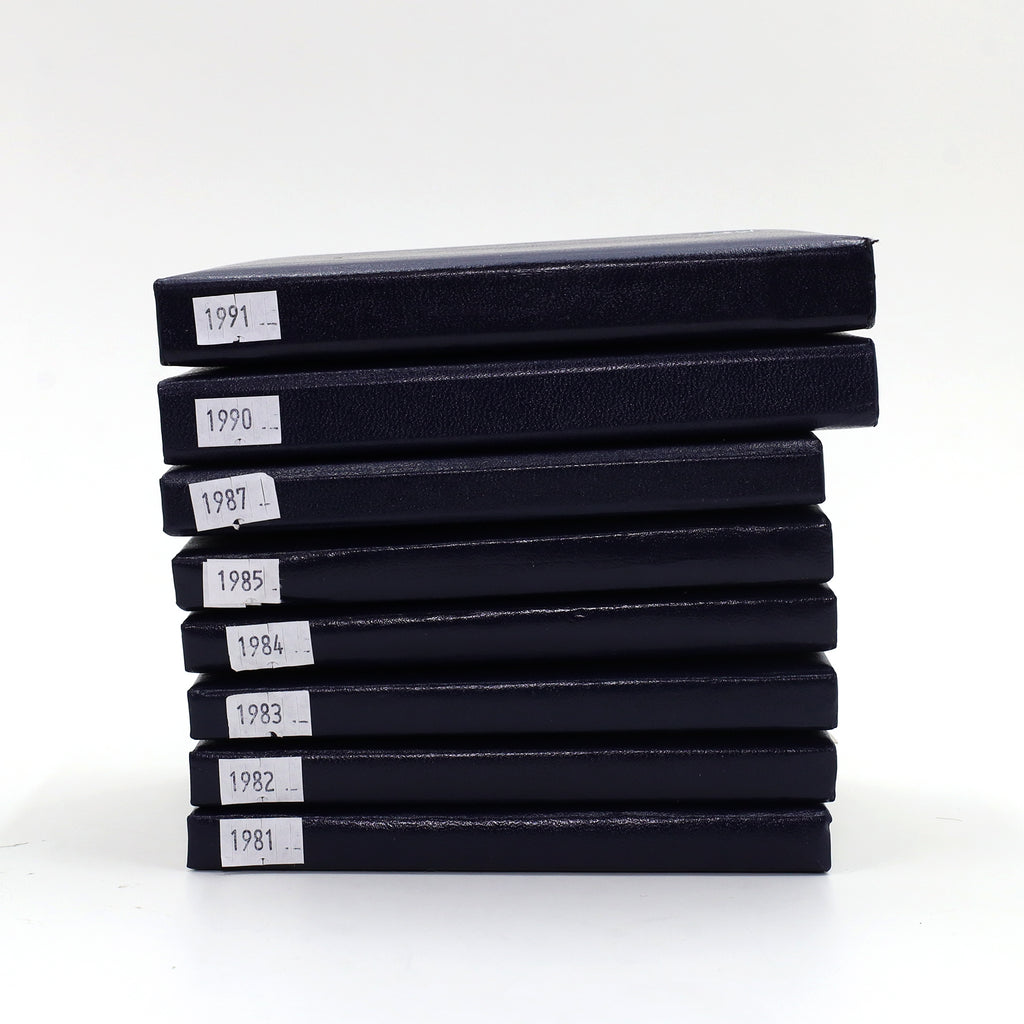 Lot of 8x 1981-1996 Canada Specimen Sets, All Different Dates! 8pcs