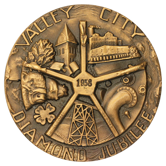 1959 Valley City, North Dakota Diamond Jubilee Token
