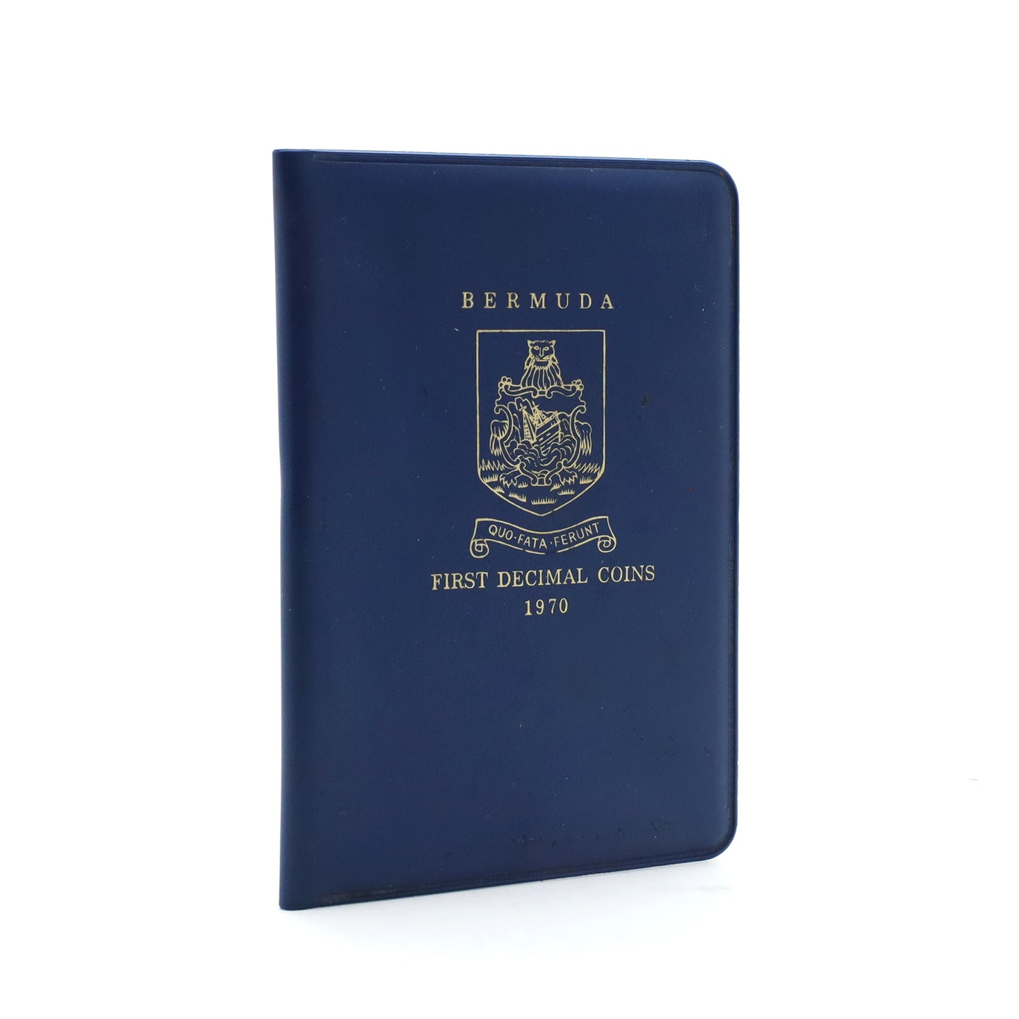 1970 First Decimal Coins of Bermuda in Blue Folder (Issues)