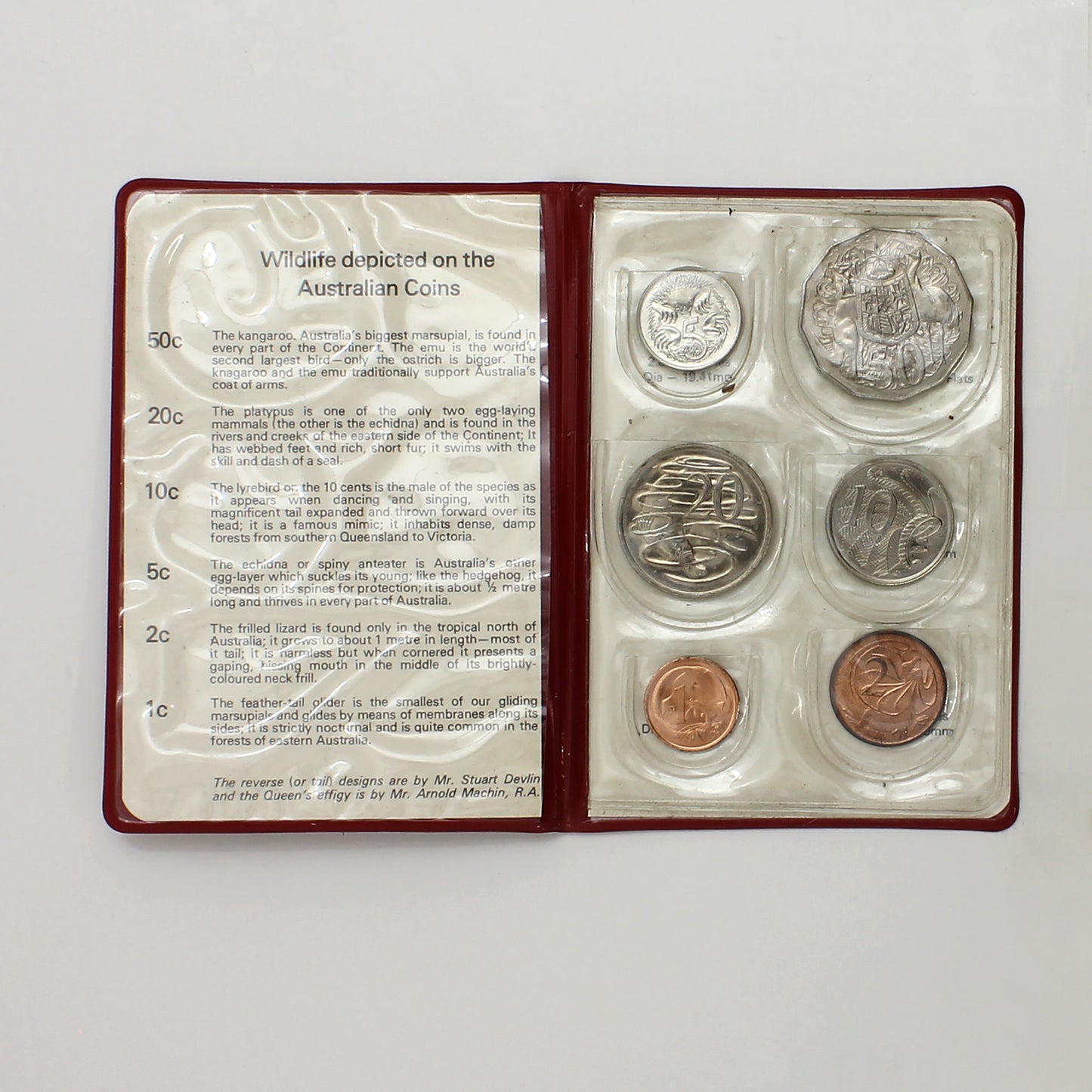 1976 Australia 6-coin Mint Set in Folder (Issues)